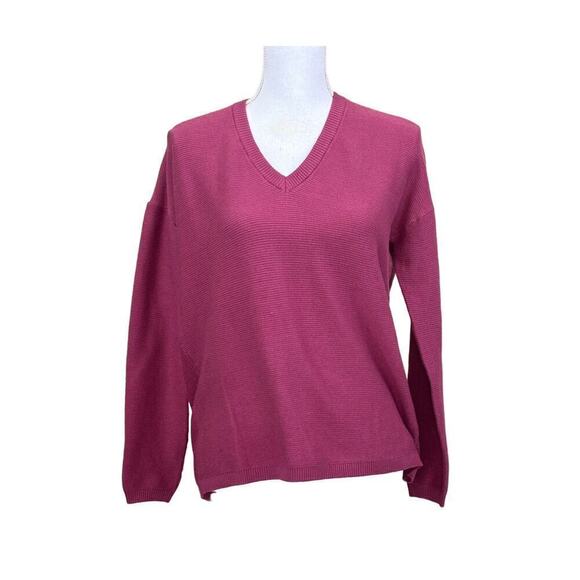Sud Express pink Mondello sweater, T1 (small), layering, timeless, relaxed - Picture 1 of 6